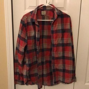 J. Crew Flannel Button Down
